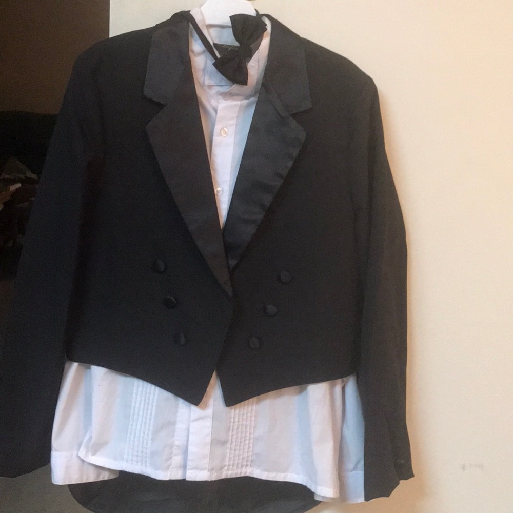 Boy’s Rafael Tuxedo Jacket, Shirt n Bow Tie